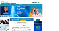 Desktop Screenshot of fr-financial.com